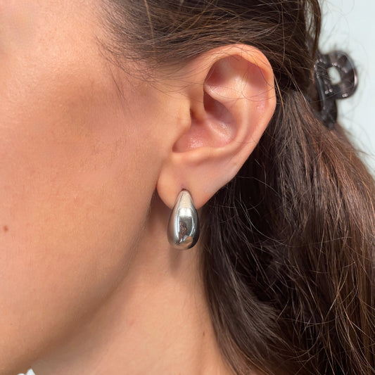 Silver Drop Earrings