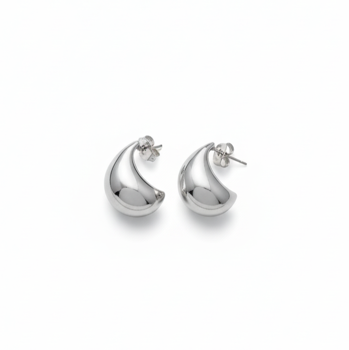 Silver Drop Earrings