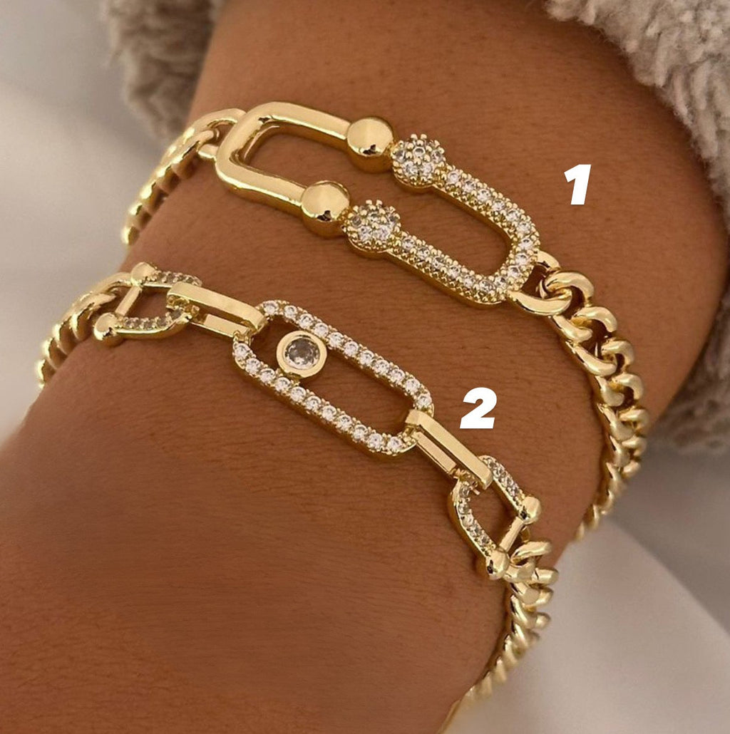 Brazilian Gold Zircon Bracelet