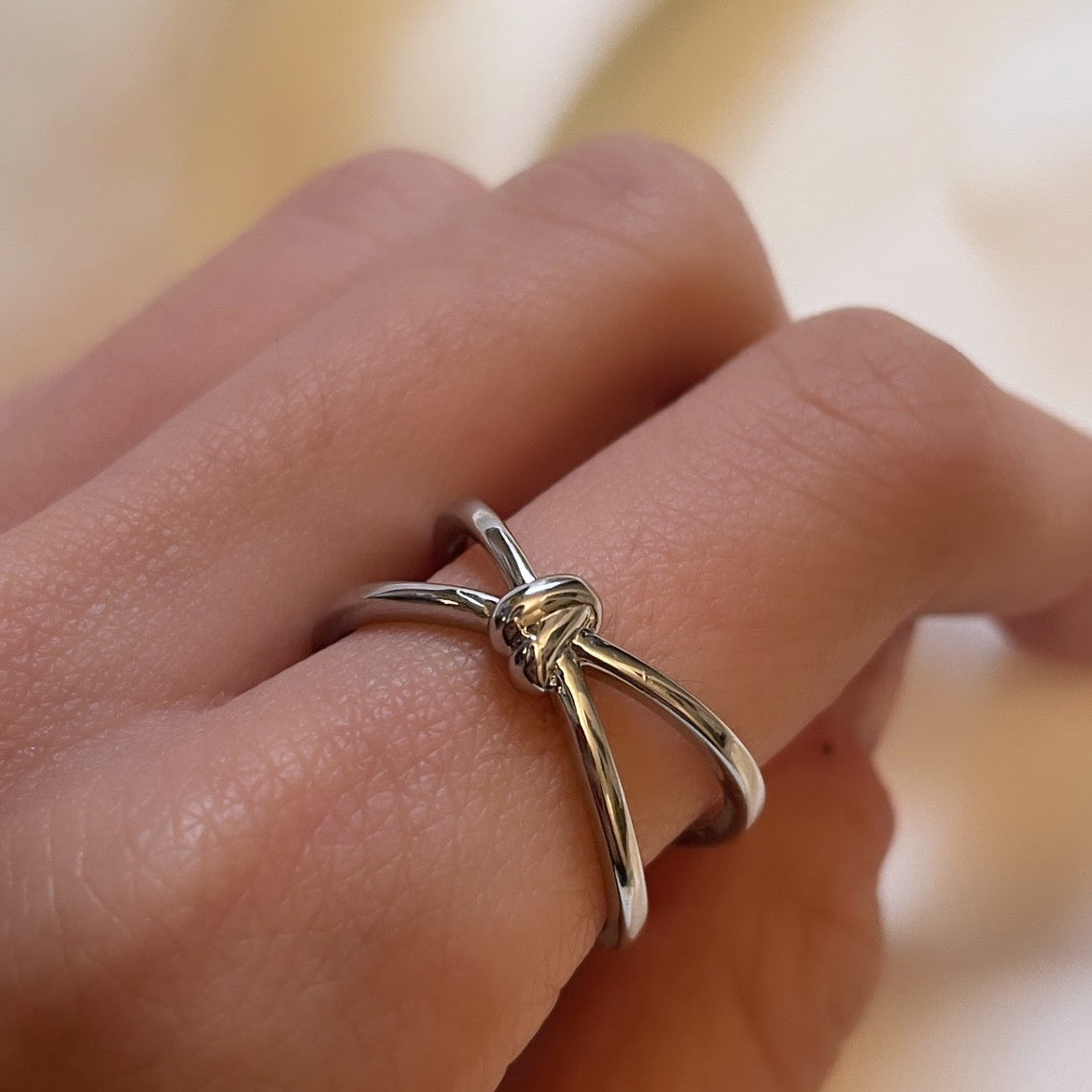 Knot Silver Ring