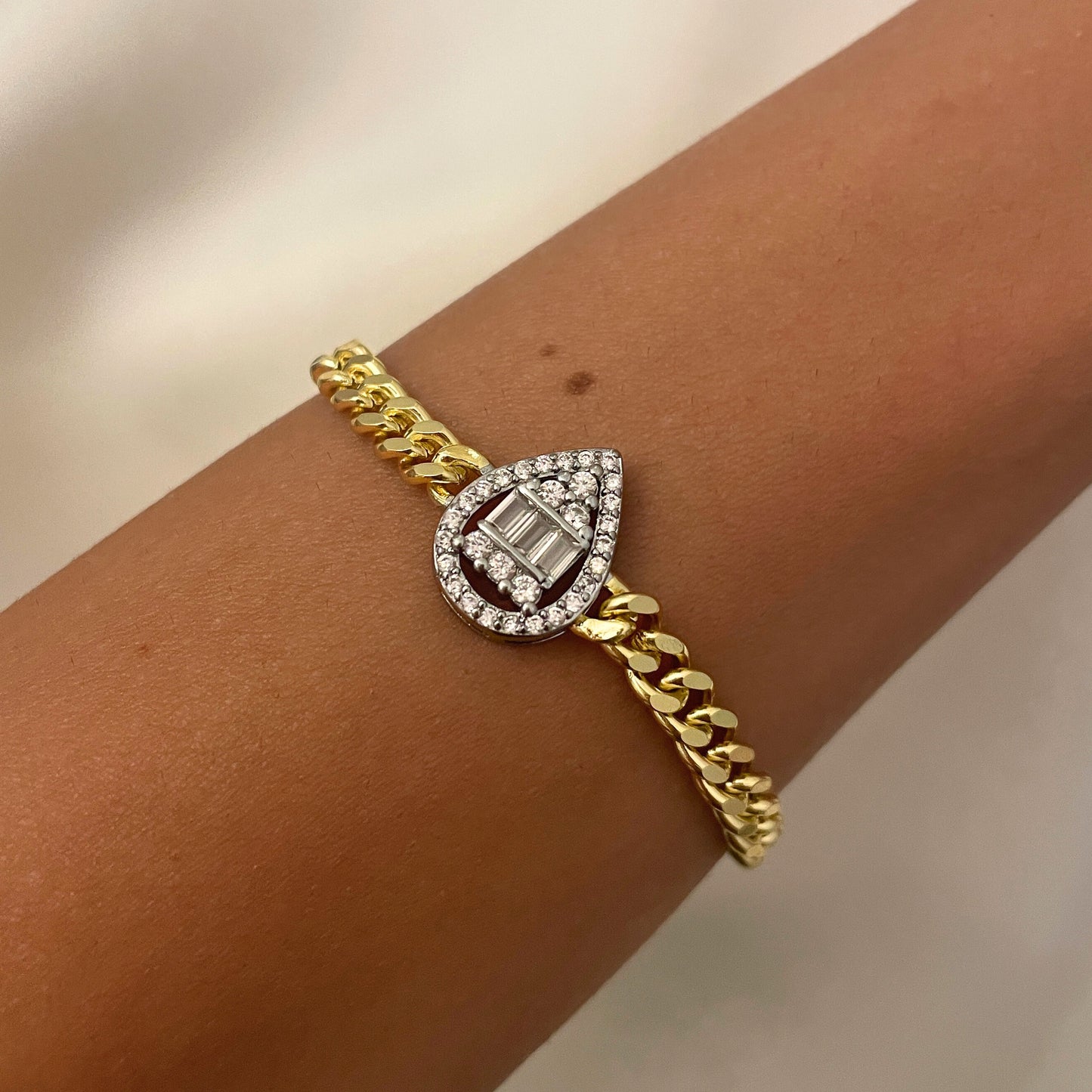 Cuban Charm Bracelet