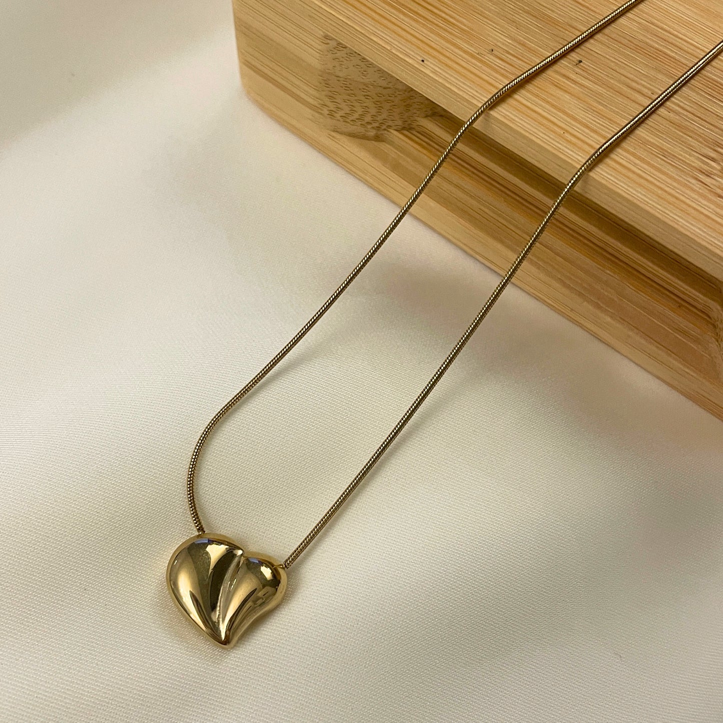 Halo Heart Necklace