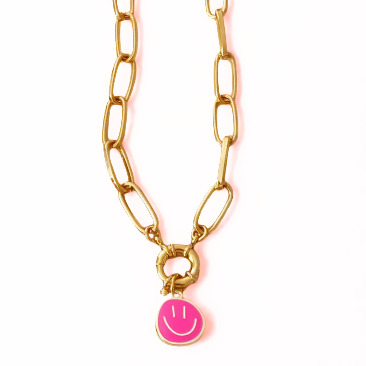 Smiley Chunky Necklace